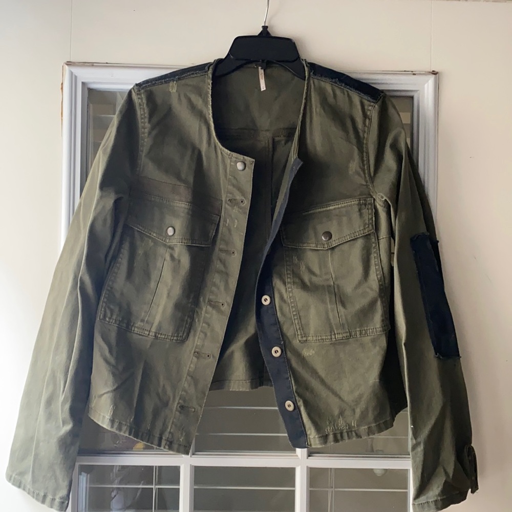 Free people canvas jacket